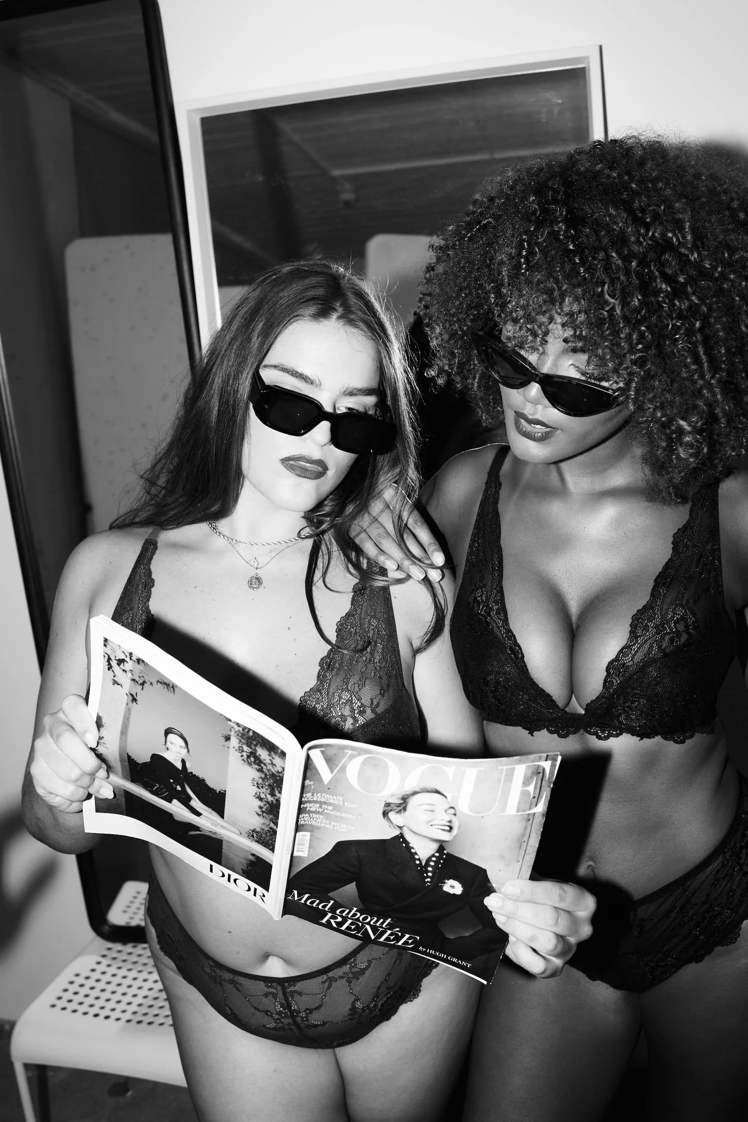 All Wonder, Push Up Bra & Short Set - Black - Image 9