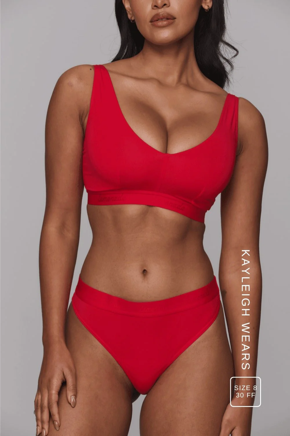 Everyday Eco Fuller Cup & Brief Set - Red - Image 3