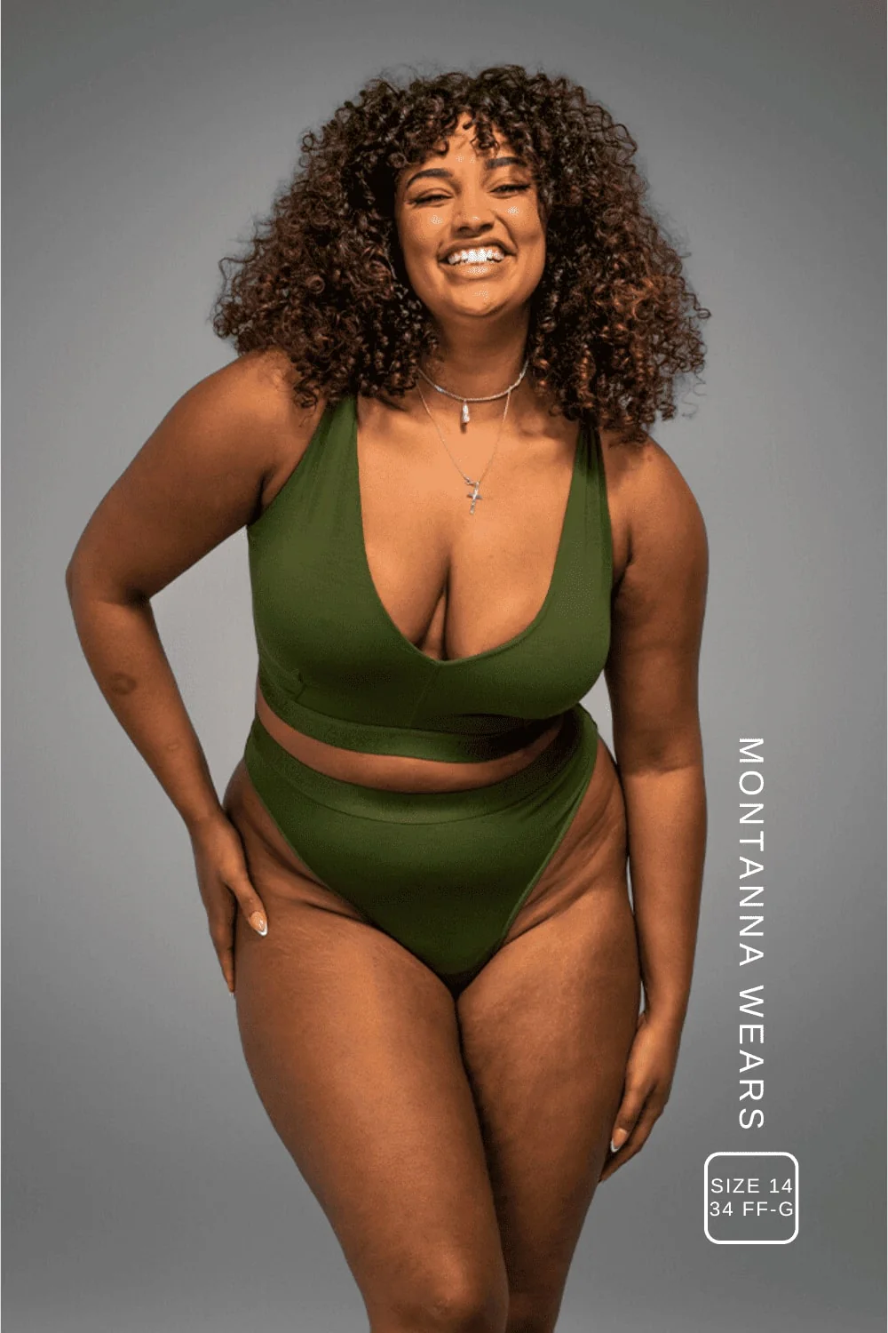 Everyday Eco Fuller Cup & Thong Set - Khaki - Image 3