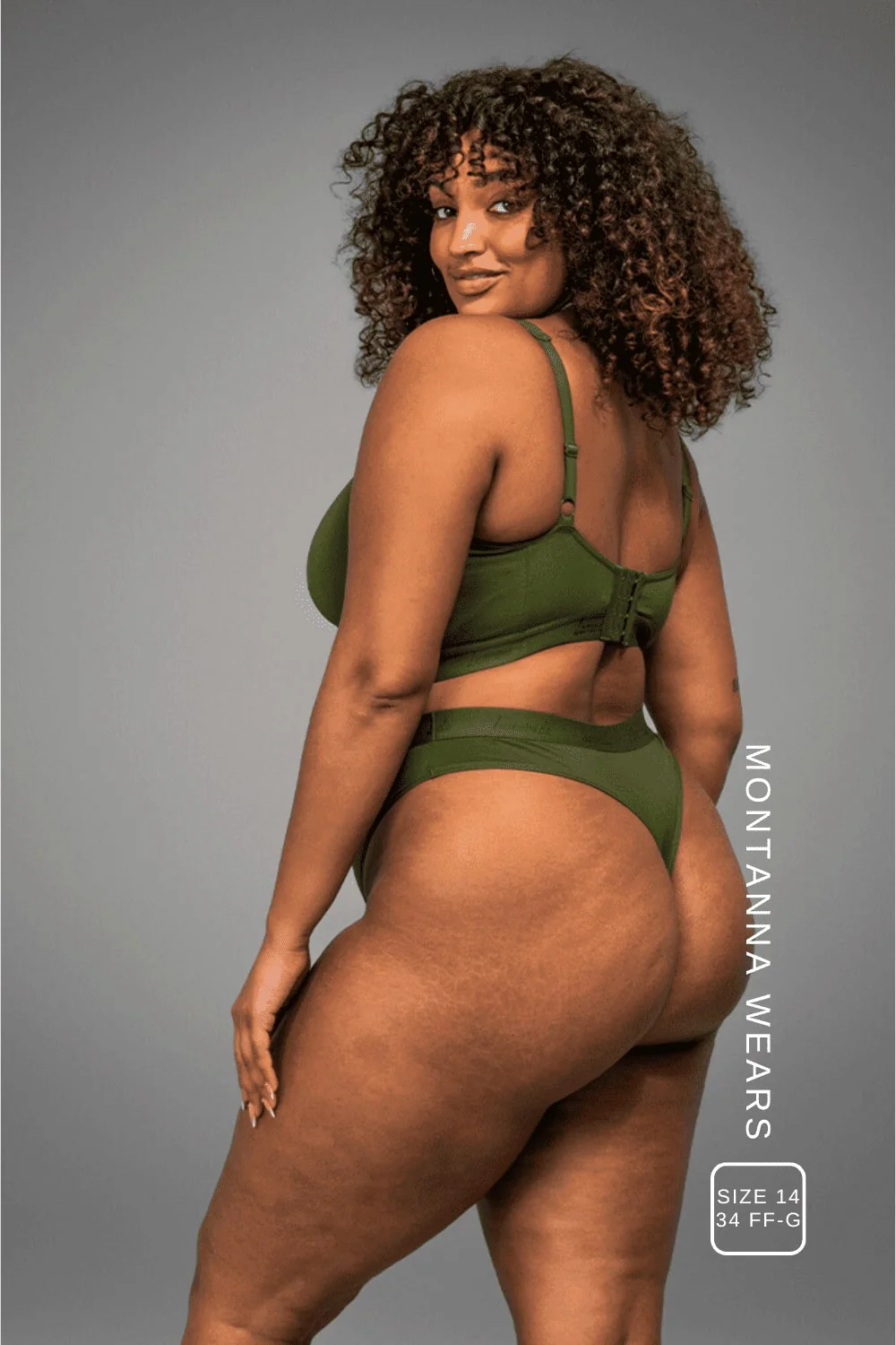 Everyday Eco Fuller Cup & Thong Set - Khaki - Image 4