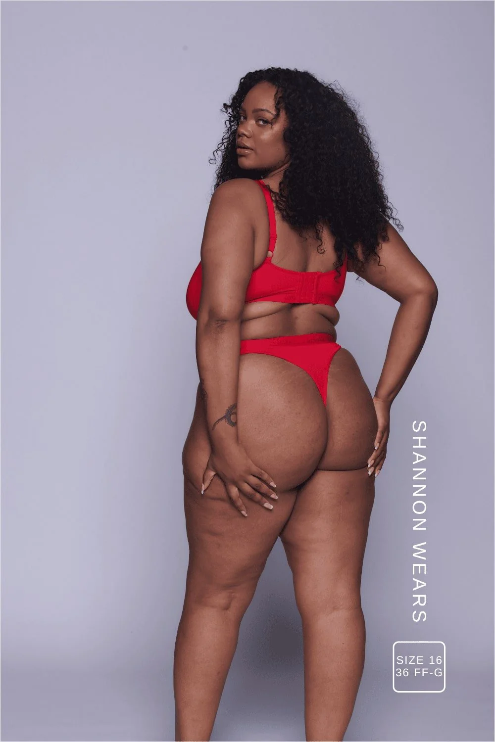 Everyday Eco Fuller Cup & Thong Set - Red - Image 5