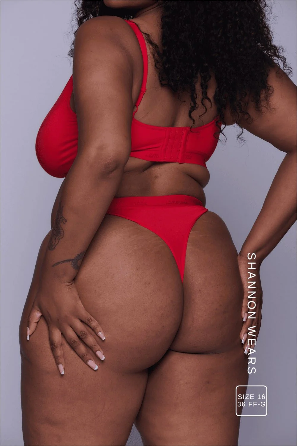 Everyday Eco Fuller Cup & Thong Set - Red - Image 6