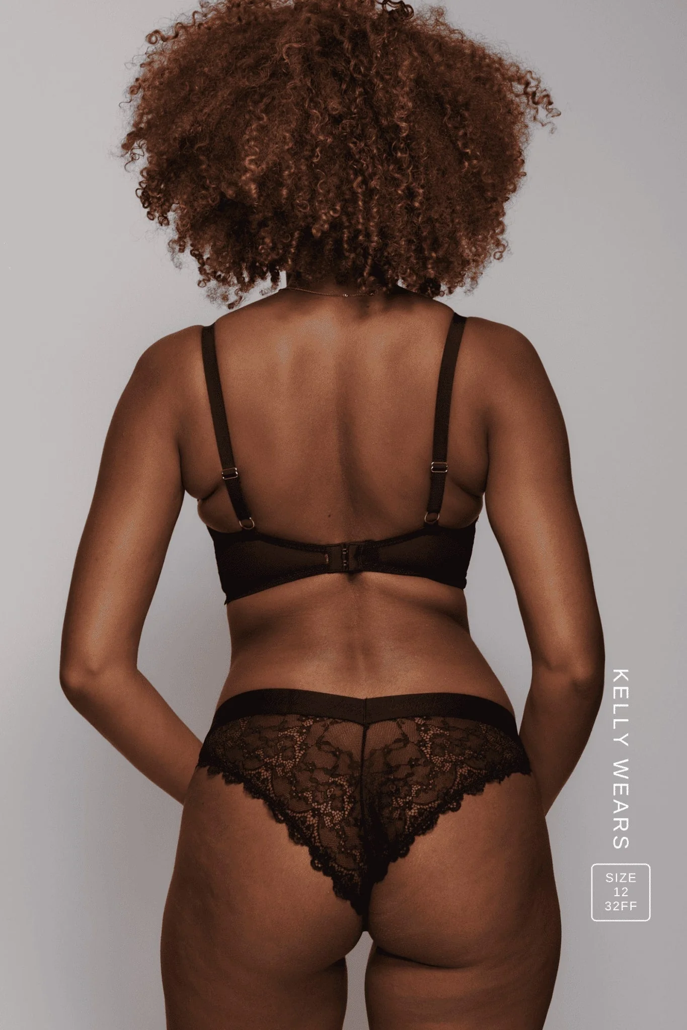 Signature Lace V Brazilian - Black - Image 5