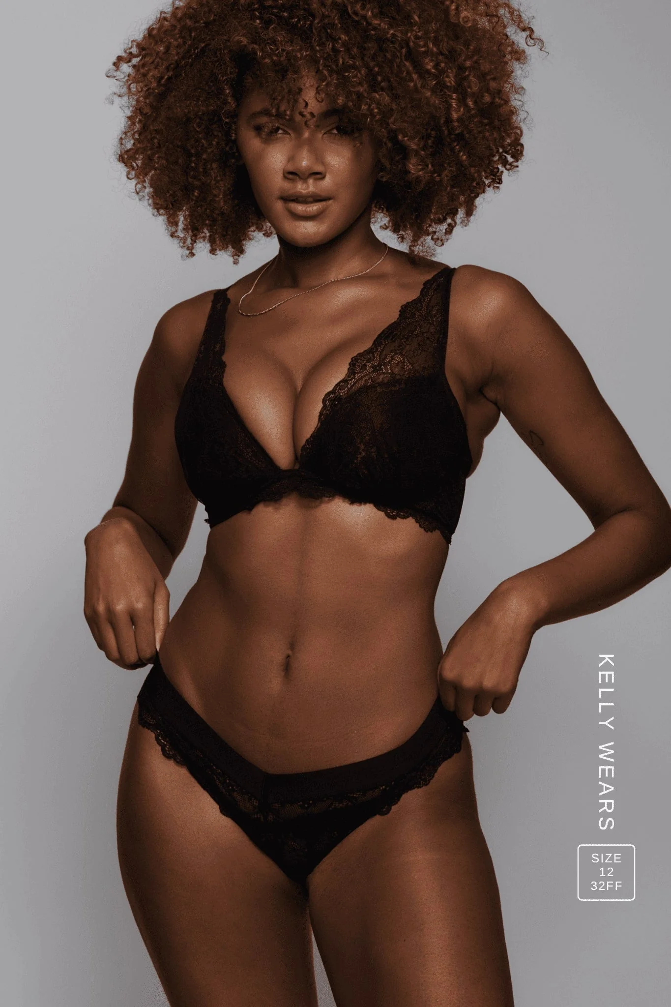 Signature Lace V Brazilian - Black - Image 6