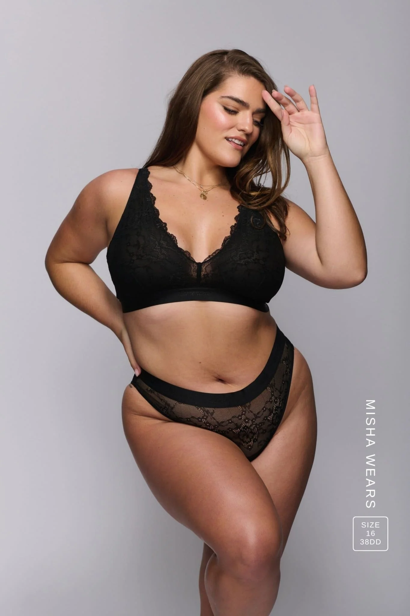 Signature Lace Fuller Cup – Black - Image 4