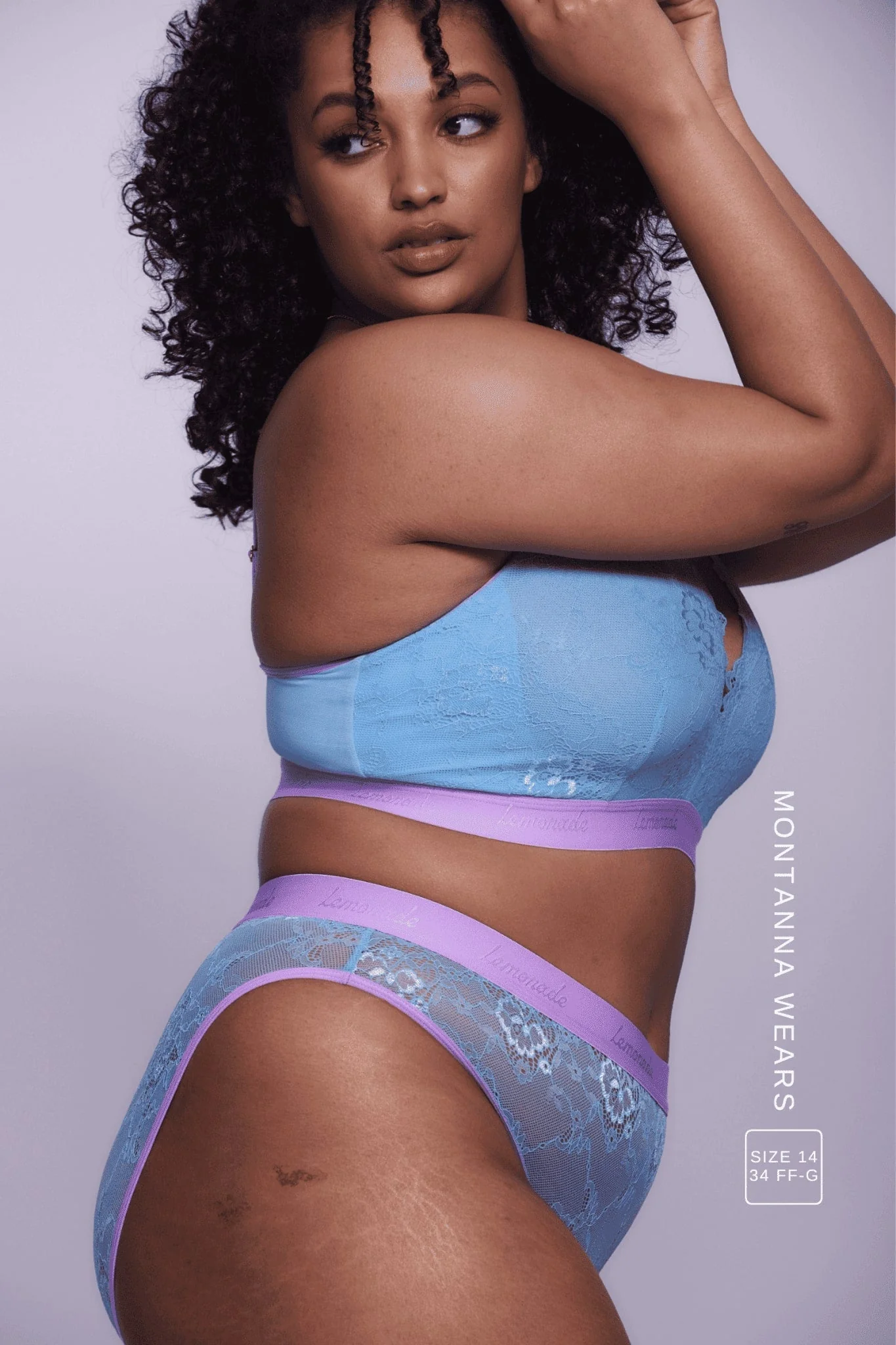 Signature Lace Fuller Cup  - Pastel Blue - Image 4