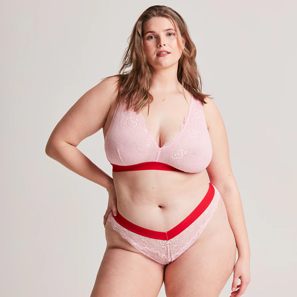 Signature Lace Fuller Cup - Light Pink - Image 7