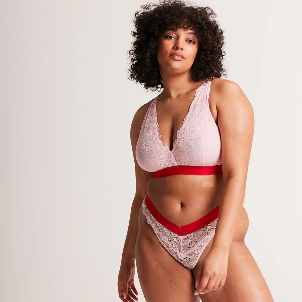 Signature Lace Fuller Cup - Light Pink - Image 8