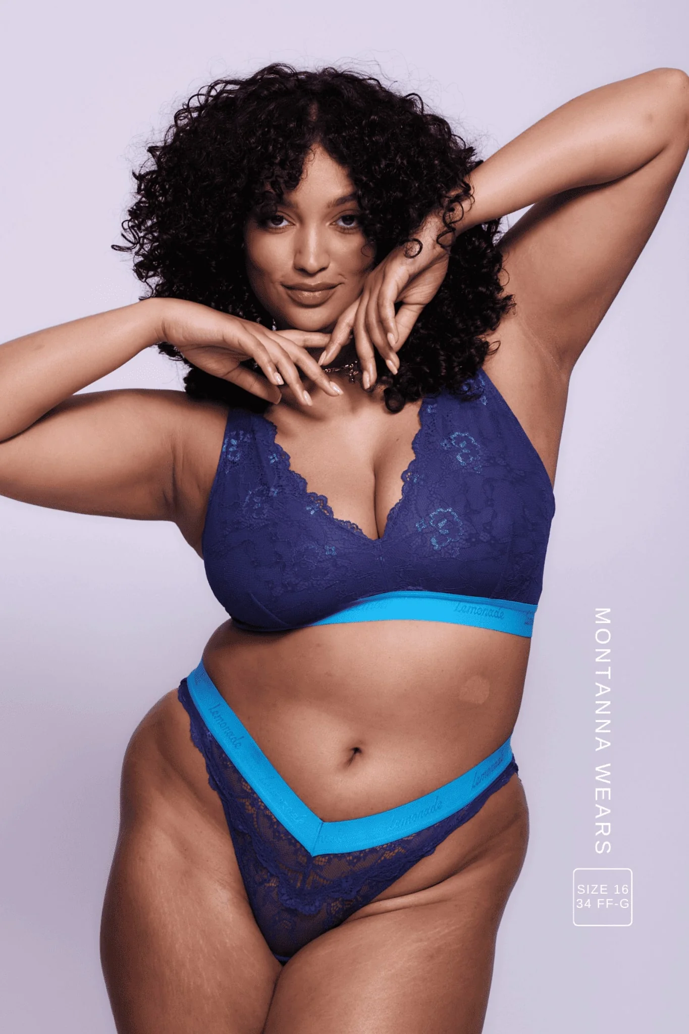 Signature Lace Fuller Cup - Midnight Blue - Image 3
