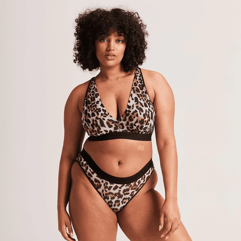 So Soft Mesh Fuller Cup - Leopard - Image 3
