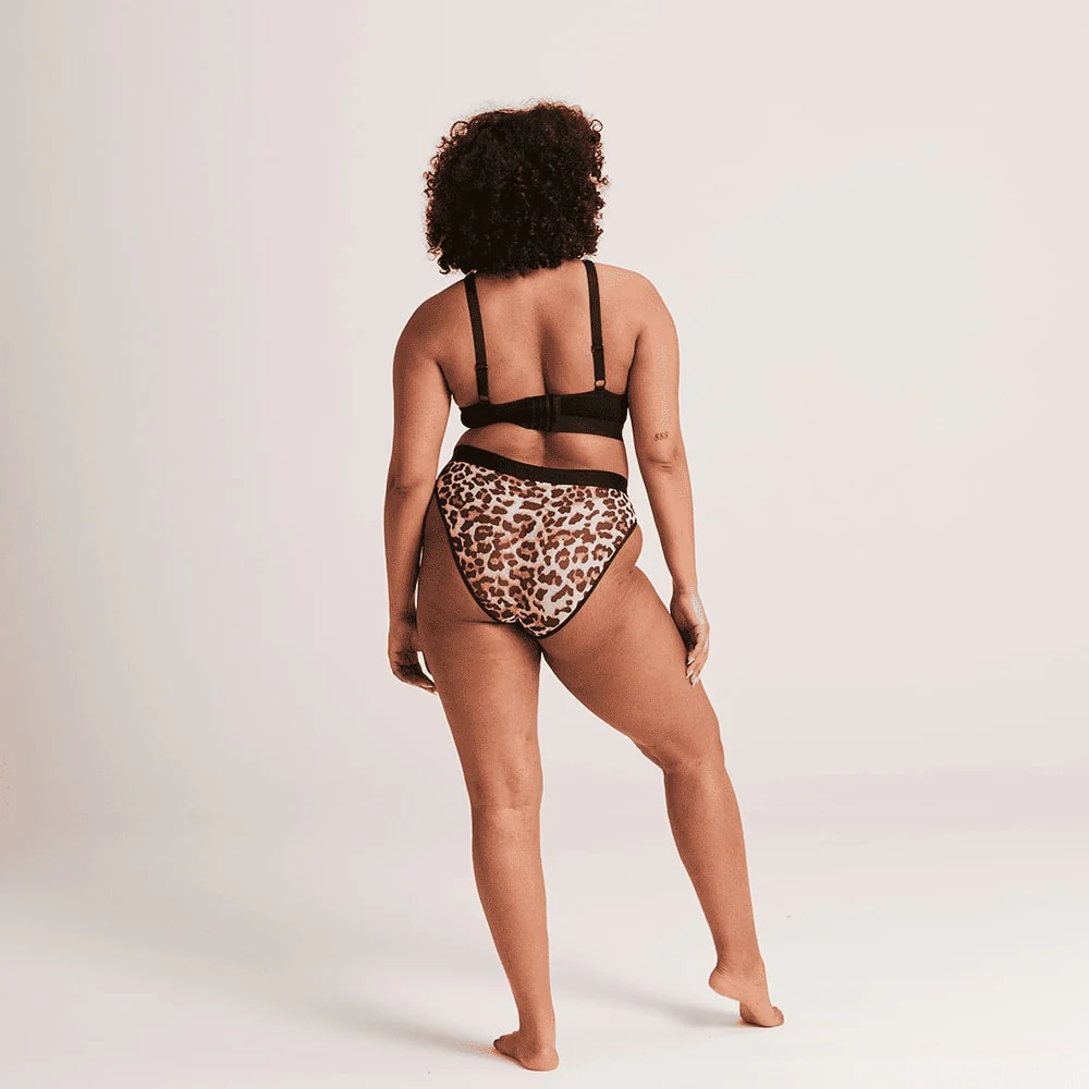 So Soft Mesh Fuller Cup - Leopard - Image 4