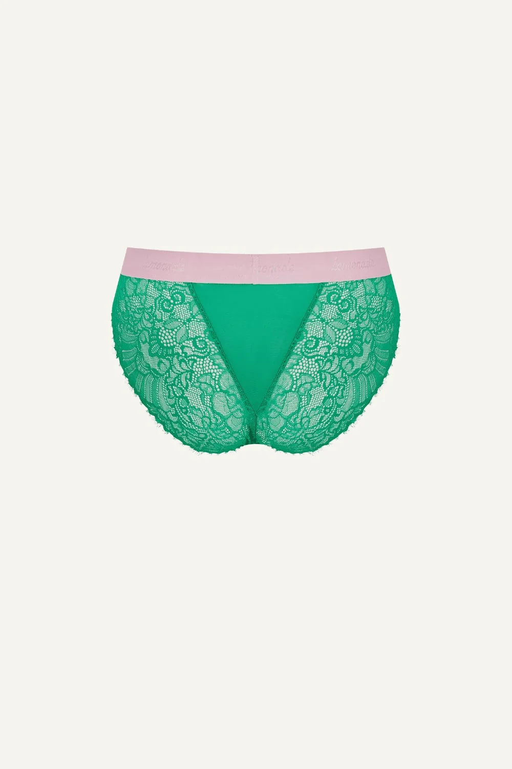Synergy Lace Brief - Emerald - Image 8